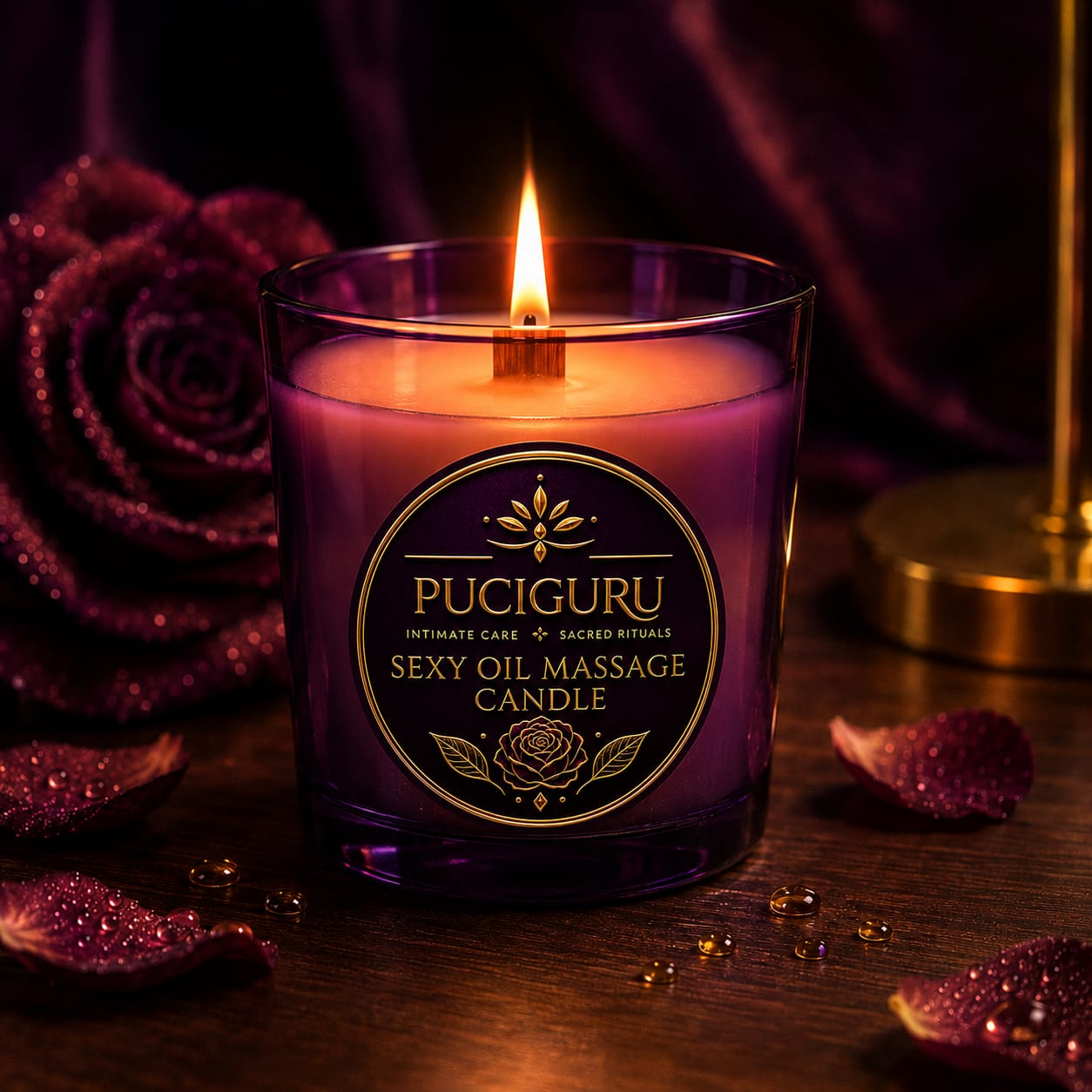 Massage Candle: Warm oil, slow hands